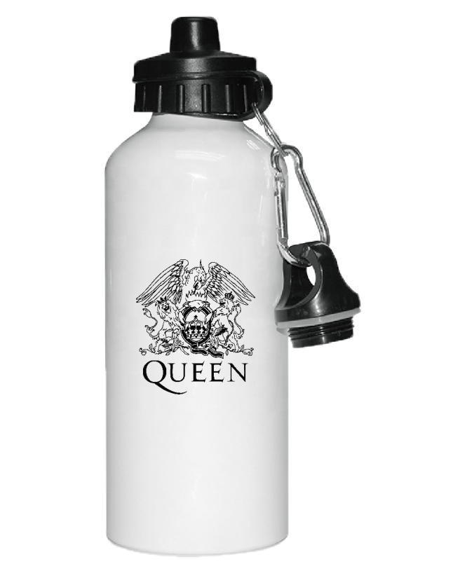 puodelis Queen vienspalvis logo